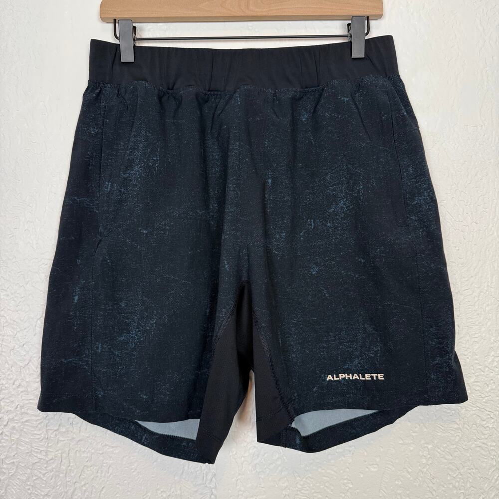 Alphalete Men's Shorts Active Workout Gym Athletic Size Large